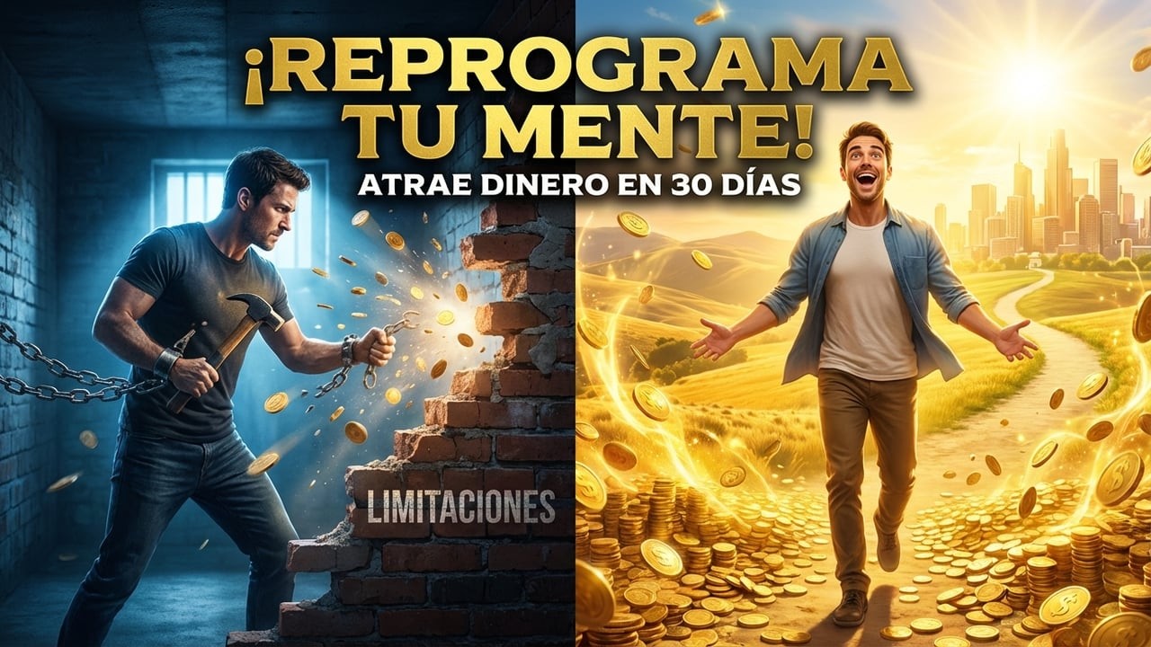 Reprograma Tu Mente y Atrae Dinero en 30 Días #desarrollopersonal