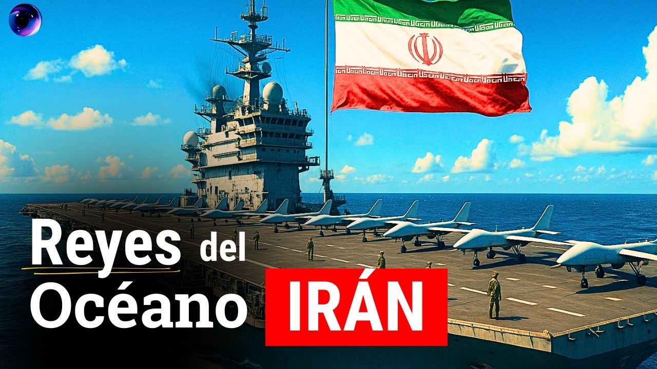 El Monstruo Naval de Irán: Portaavión para Drones y F-35