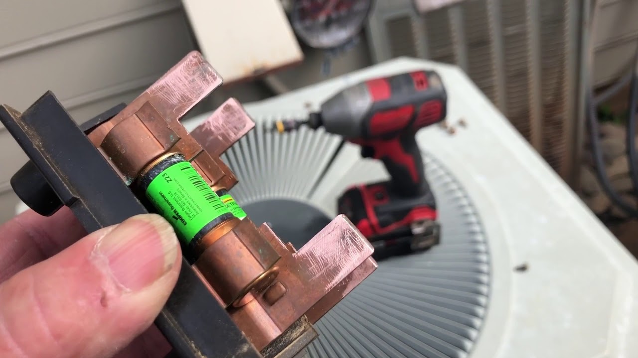 AC Unit not working disconnect box corrosion simple fix