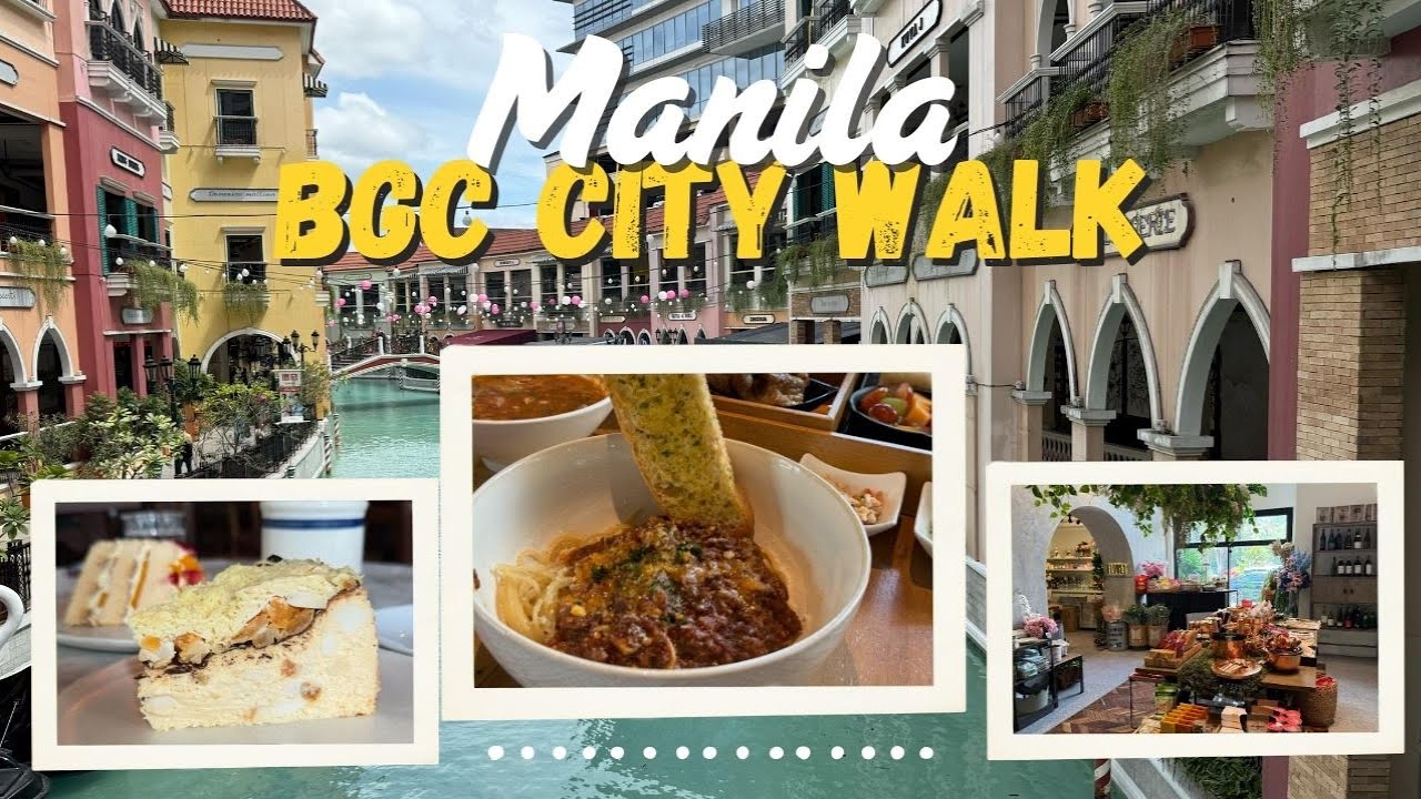 馬尼拉BGC一日City Walk！美食甜點咖啡廳特色百貨公司，都在這隻影片裡！！『馬尼拉EP.12』