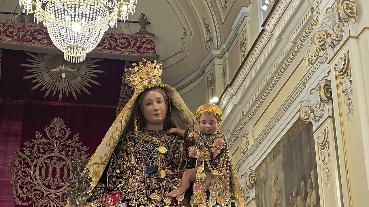 Aci Catena 11 Gennaio 2024 Tradizionale Canto dell'Inno di Ringraziamento alla Madonna 