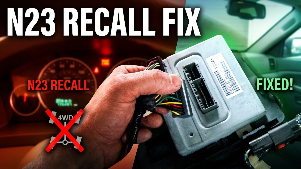 WK Jeep Grand Cherokee FDCM Swap (Due to N23 Recall)