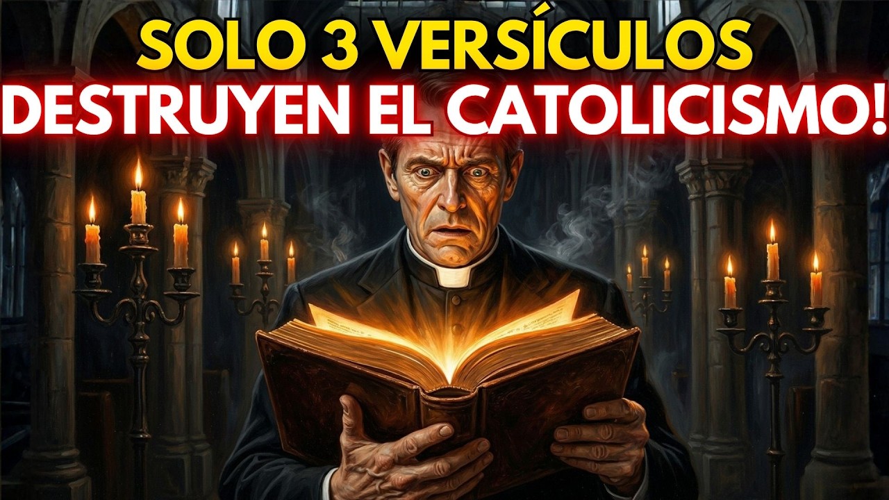 Solo 3 Vers&iacute;culos B&iacute;blicos DESTRUYEN el Catolicismo &mdash; Ning&uacute;n Sacerdote Puede Refutar Esto