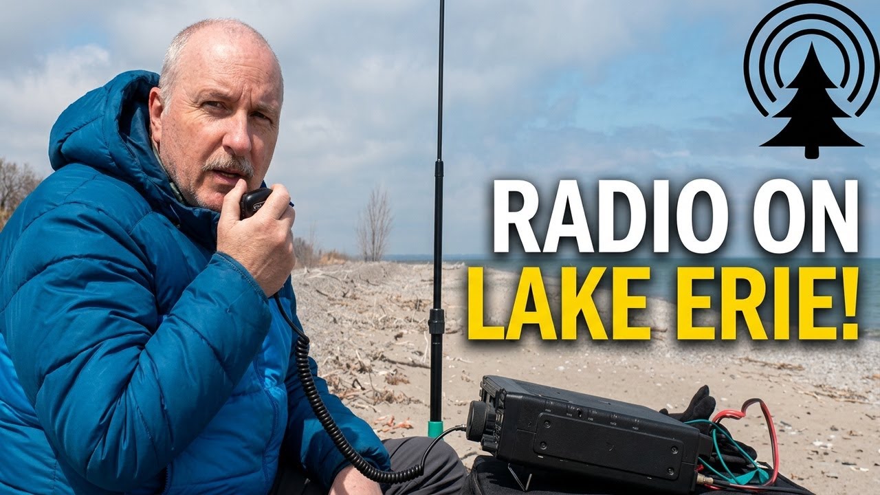 HF Station Setup at Lake Erie - Great Lakes Series