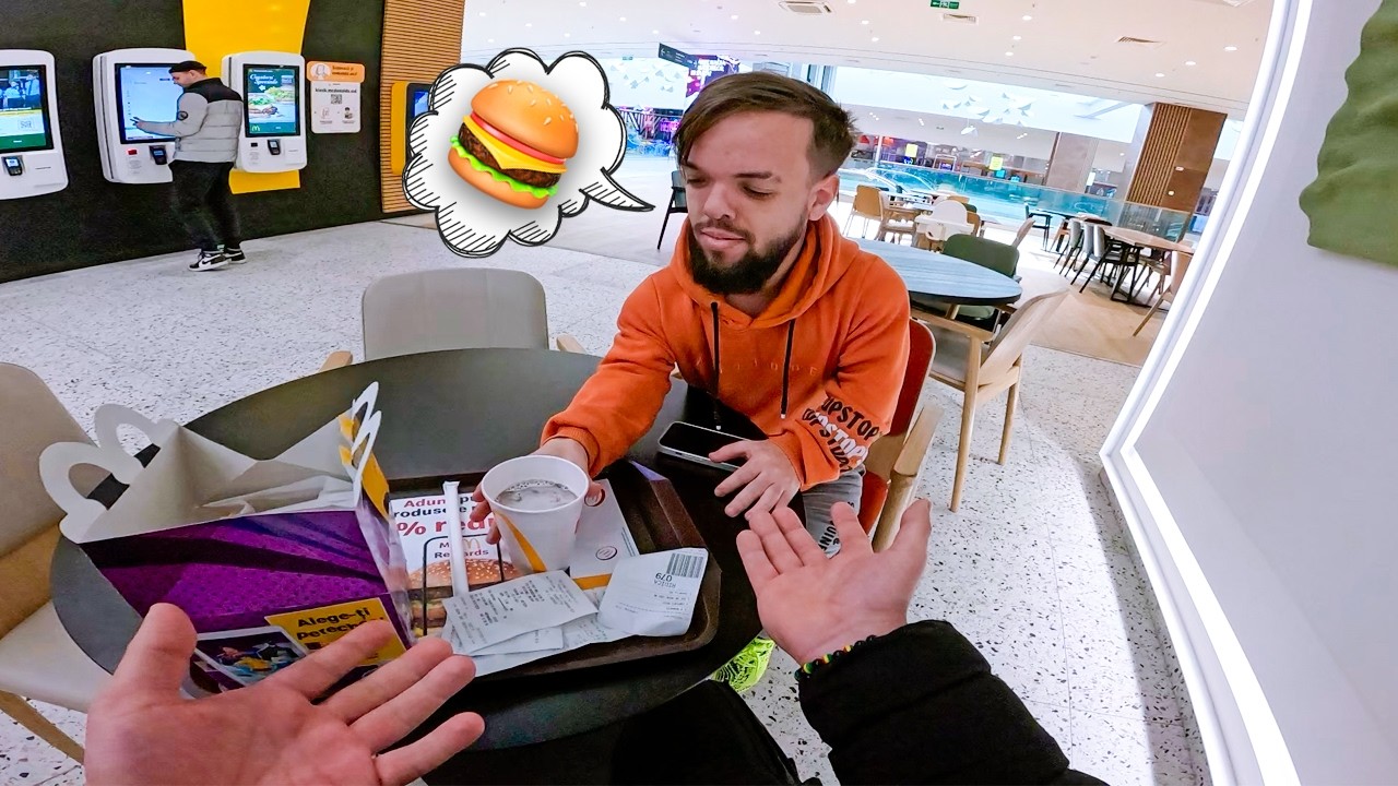 I Escaped Little Sneaky Trying to Steal My Food! (Funny in REAL LIFE)