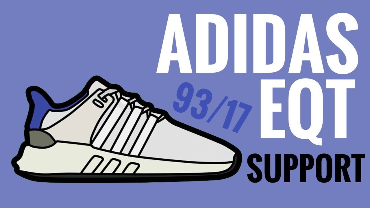 Adidas EQT Support 93/17 | Unboxing и обзор кроссовок adidas EQT Support 93/17 | Royal Blue