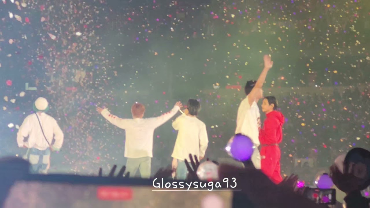 BTS 방탄소년단 (Permission to dance + Ending) LA Sofi Stadium Concert 3rd Day 12/1/21-Permission to dance