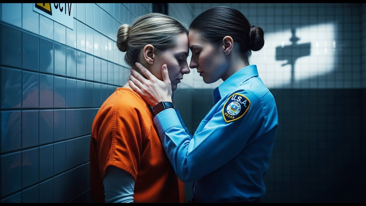 Lesbian love between a female inmate and a female police officer in a prison | Lesbian Love