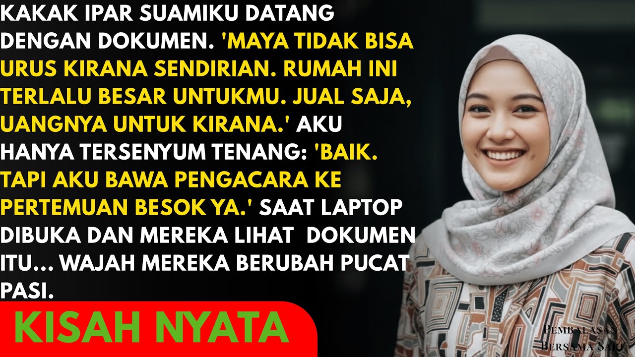Keluarga Suami Bilang Aku Tidak Layak Urus Anak, Dokumen yang Kutunjukkan Membuat Mereka Pucat Pasi