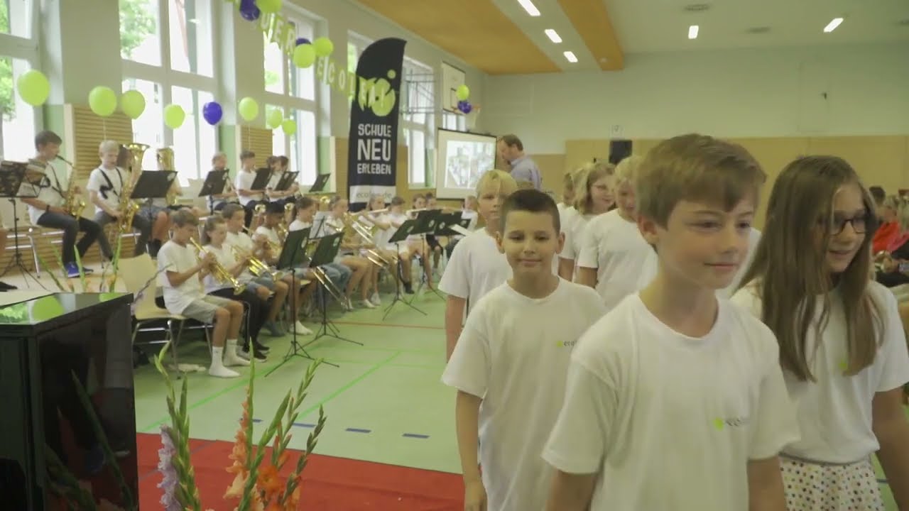 Einschulung beim ecolea-Gymnasium in Rostock