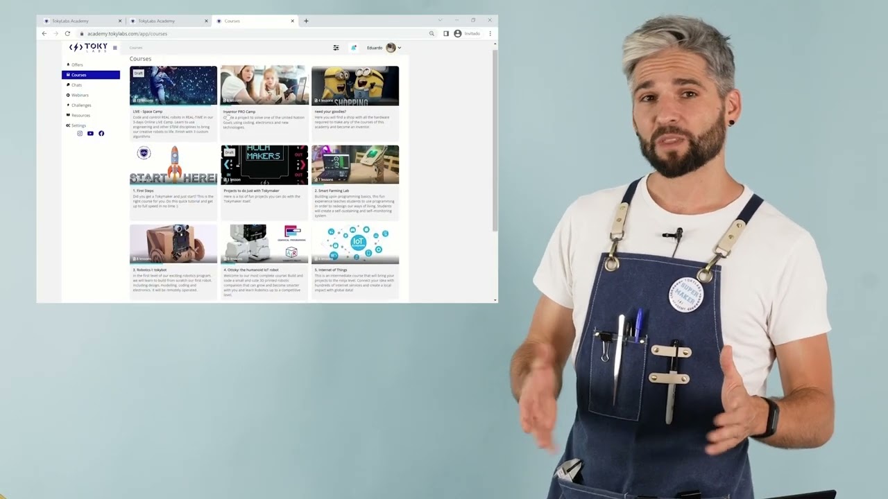 Tutorial Internet of Things with Tokymaker