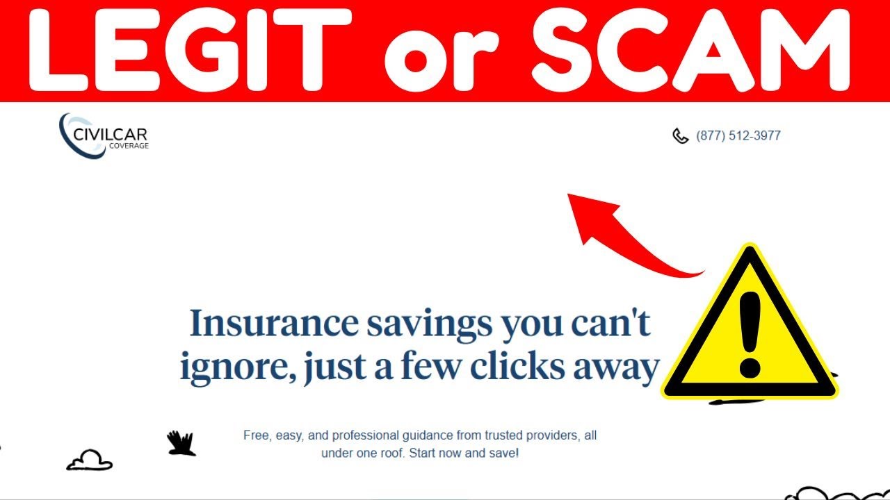 Civil Car Coverage Insurance Review | Is CivilCarCoverage.com Legit or a Data Trap?