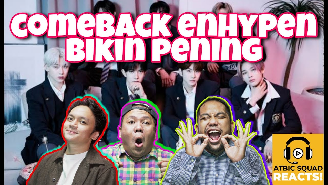 ENHYPEN (엔하이픈) 'Drunk-Dazed' Official MV REACTION VIDEO w/ ATBIC SQUAD