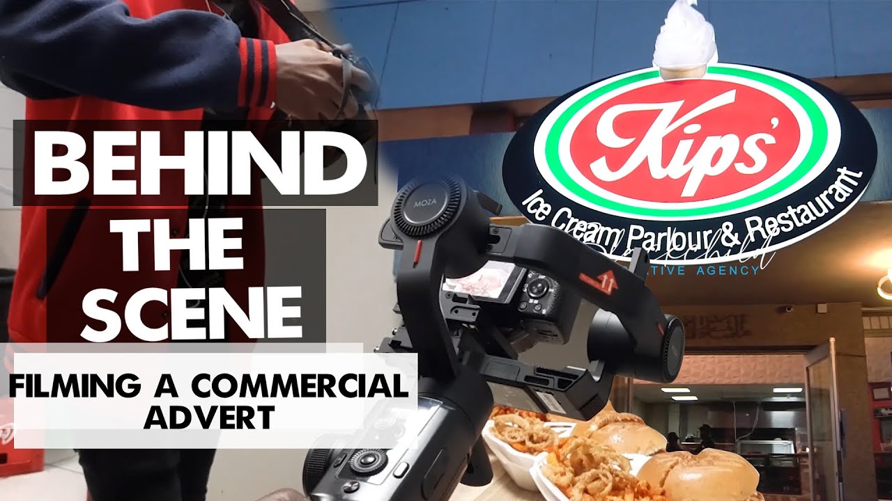 Behind the scene of a restaurant commercial ad (KIPS), with director cliff. you need to watch