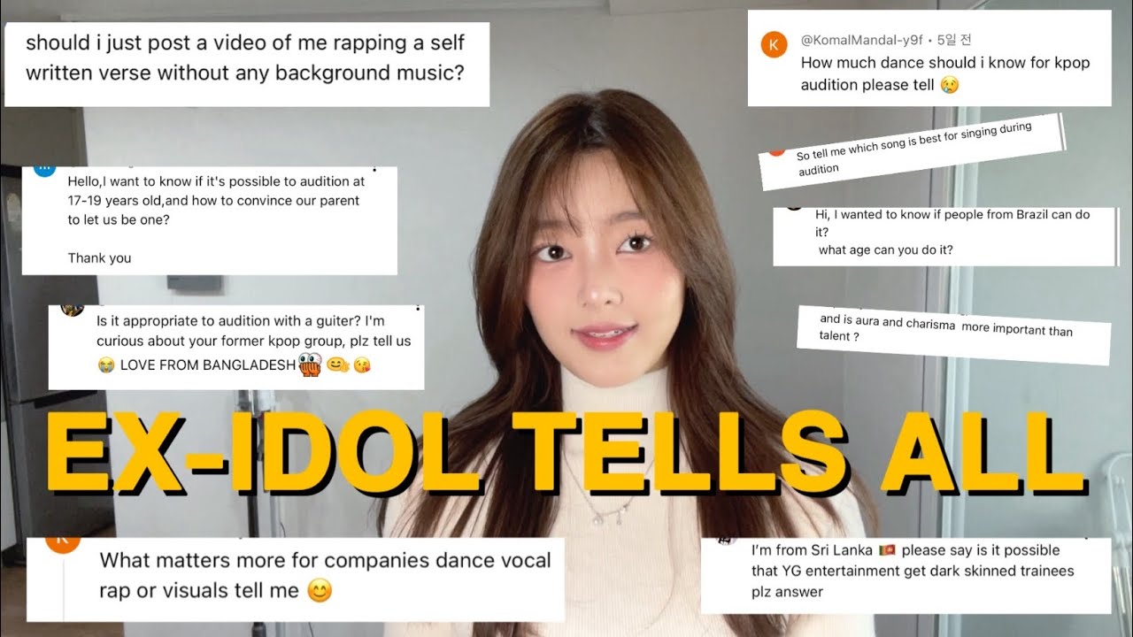 Top 10 Most Asked K-pop Audition Q&A (from former idol)