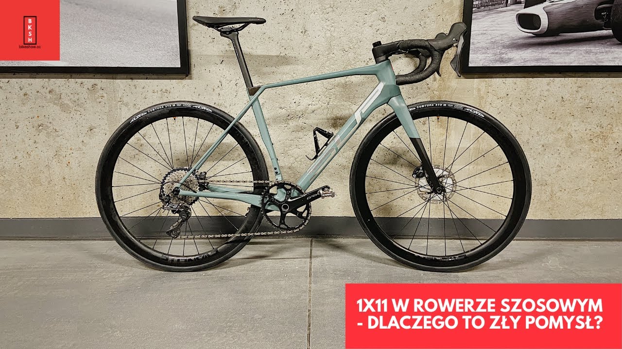 1x11 w rowerze szosowym - dlaczego to robię, chociaż...to zły pomysł