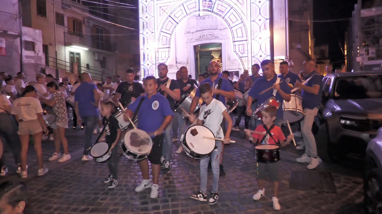 Gioiosa Jonica: I tamburinari aprono la settimana di San Rocco