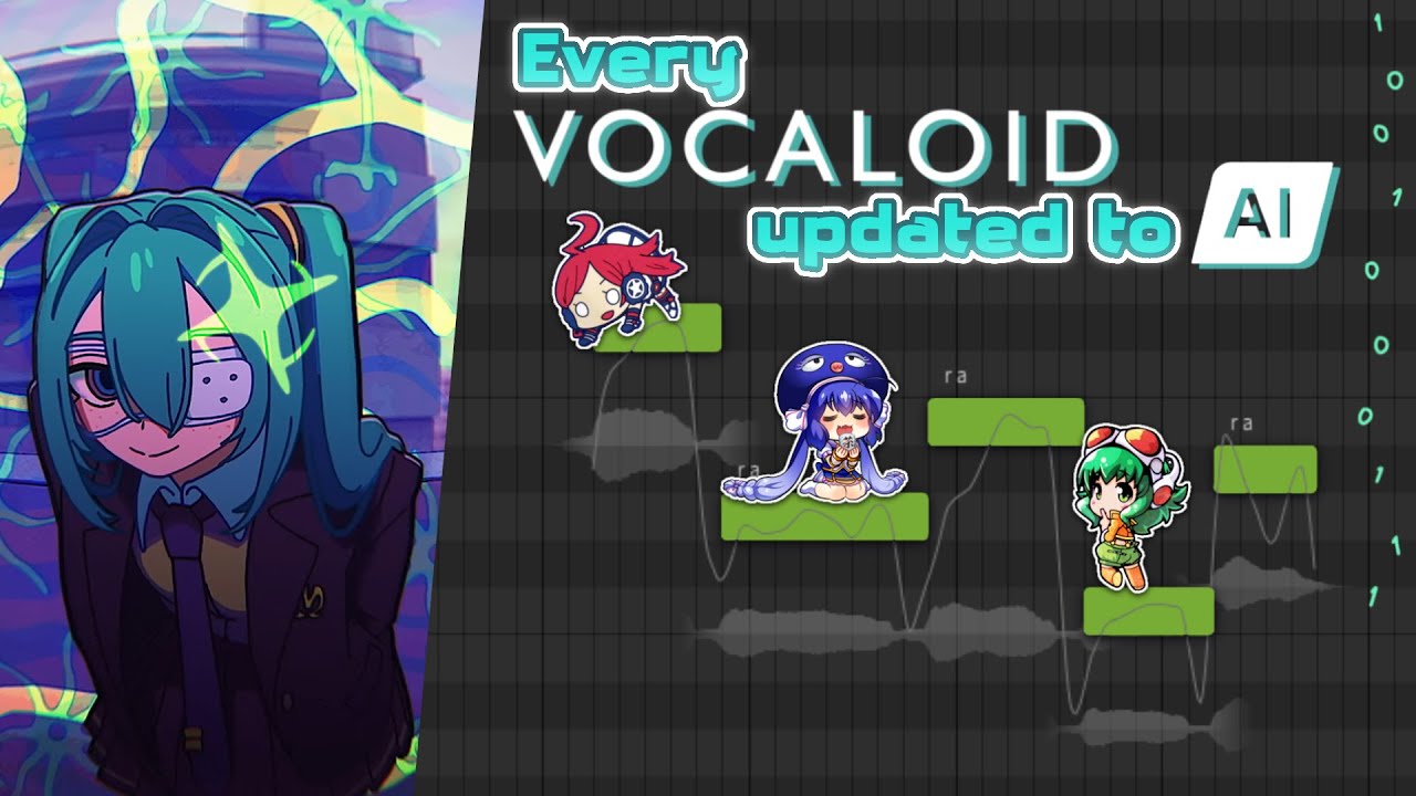 AI Vocal Synths: All VOCALOIDs updated with AI voicebanks【December 2025】