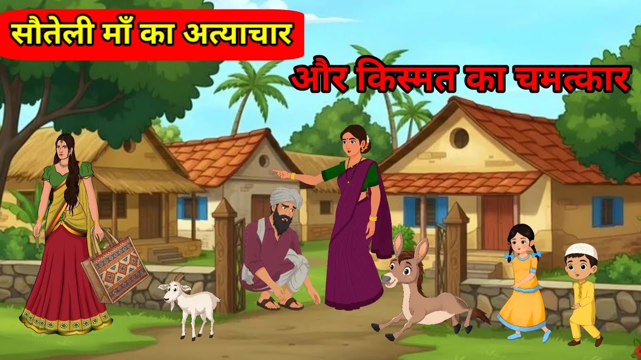 कर्म से बदलती है किस्मत | दो बहनों की कहानी | Hindi Kahani | Moral Stories | edits amrita
