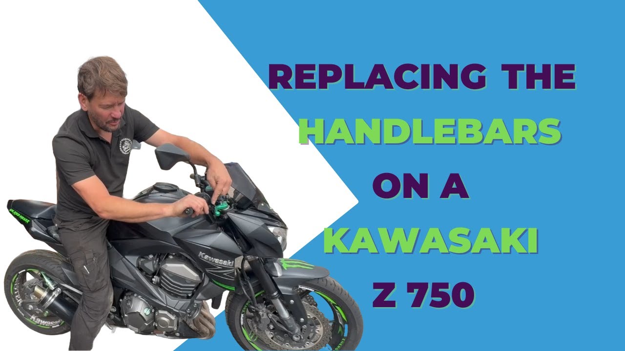 Замена руля на мотоцикле Kawasaki Z750