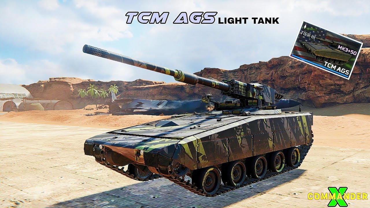 TCM AGS – Fast & Deadly Light Tank | MWT: Tank Battles Gameplay