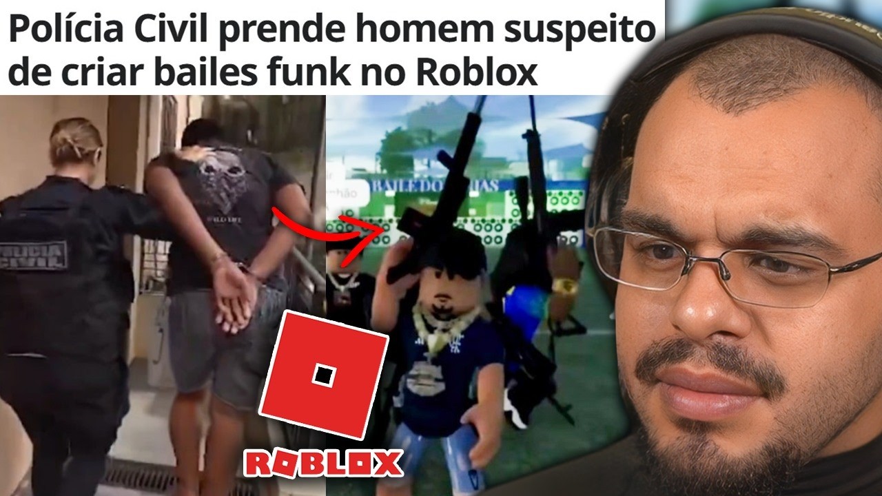 POLÍCIA PRENDE HOMEM QUE ORGANIZAVA BAILES FUNK NO ROBLOX