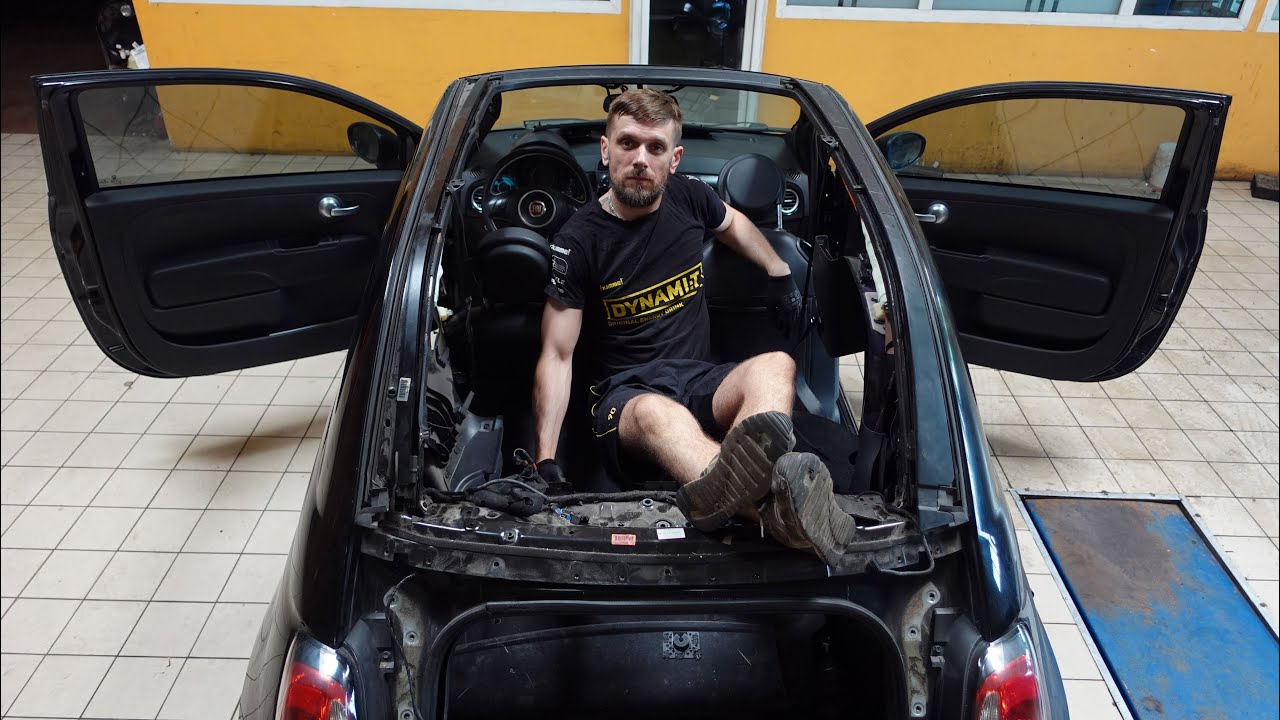 Fiat 500C turbo Roof replacement