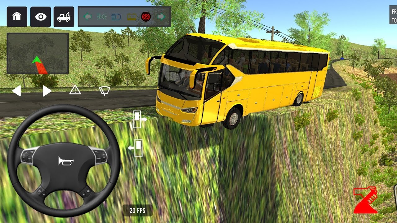 Bus simulator indonesia l 💥 l Euro trock bus simulator indonesia l india bus simulator indonesia l 