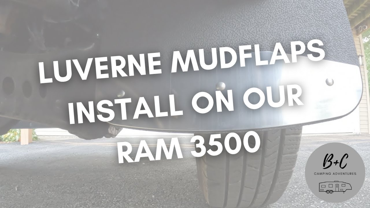 Installing Luverne Mudflaps on Our Ram 3500