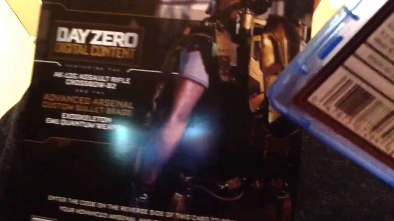 Unboxing Call Of Duty: Advanced Warfare 