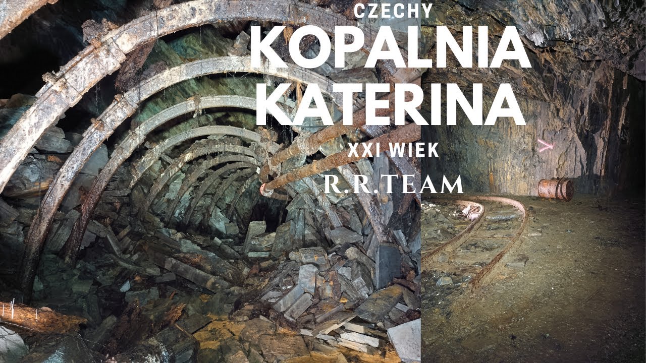 Labirynt ogromnych komór w kopalni Katerina🇨🇿⚒️🪖👍
