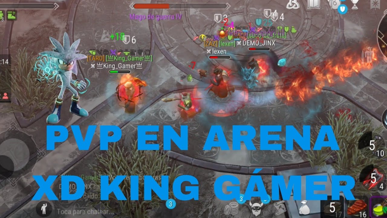 FROSTBORN PVP EN ARENA XD CON KING GÁMER 