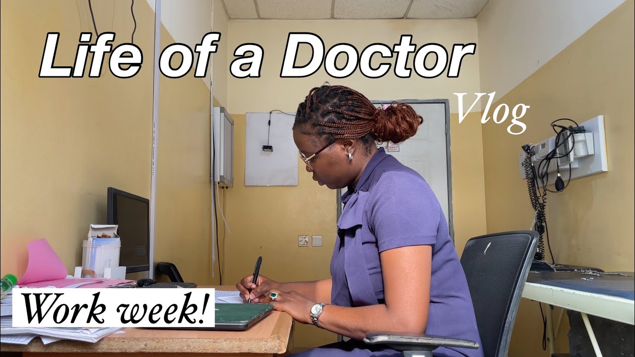 WORK WEEK IN THE LIFE OF A DOCTOR 👩🏾‍⚕️ (shopping, new devices, stressful week)