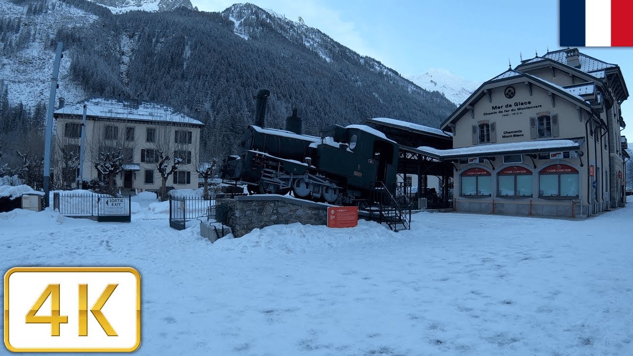 Chamonix-Mont-Blanc, France | Winter 2021【4K】