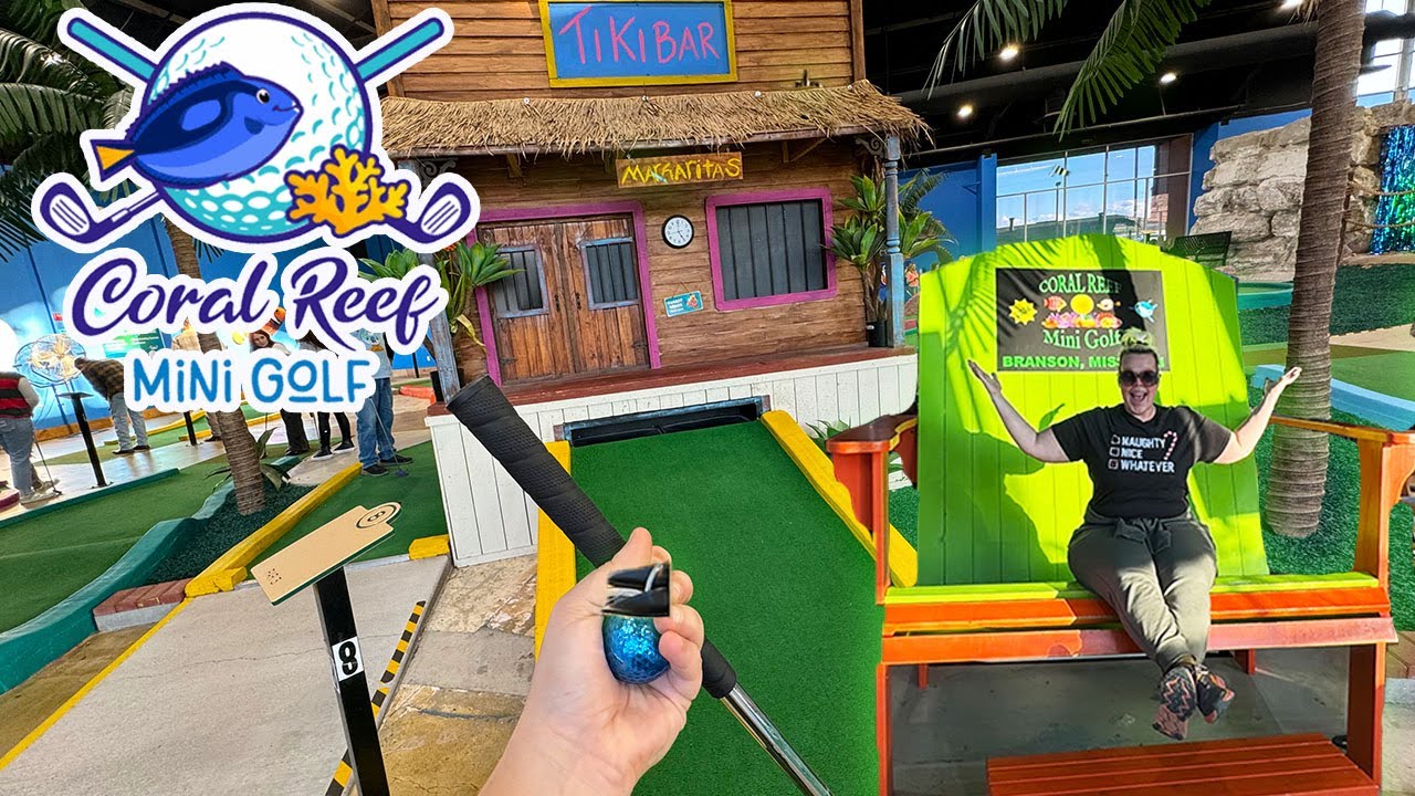 Coral Reef Mini Golf | Branson's Premier Indoor Miniature Golf Course | Challenge Under The Sea
