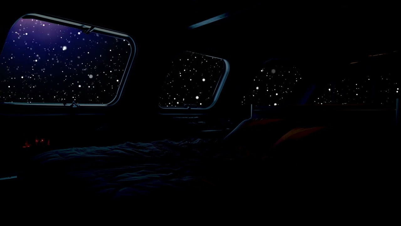 Outer Space White Noise | Deep Space Engine Hum ASMR | 3H Sleep & Relax