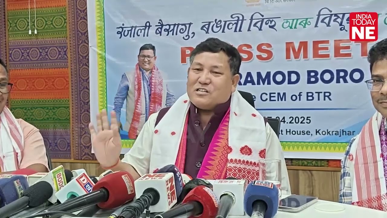 Pramod Boro declares: Hagrama Mohilary won’t return as BTC chief for next 20 years