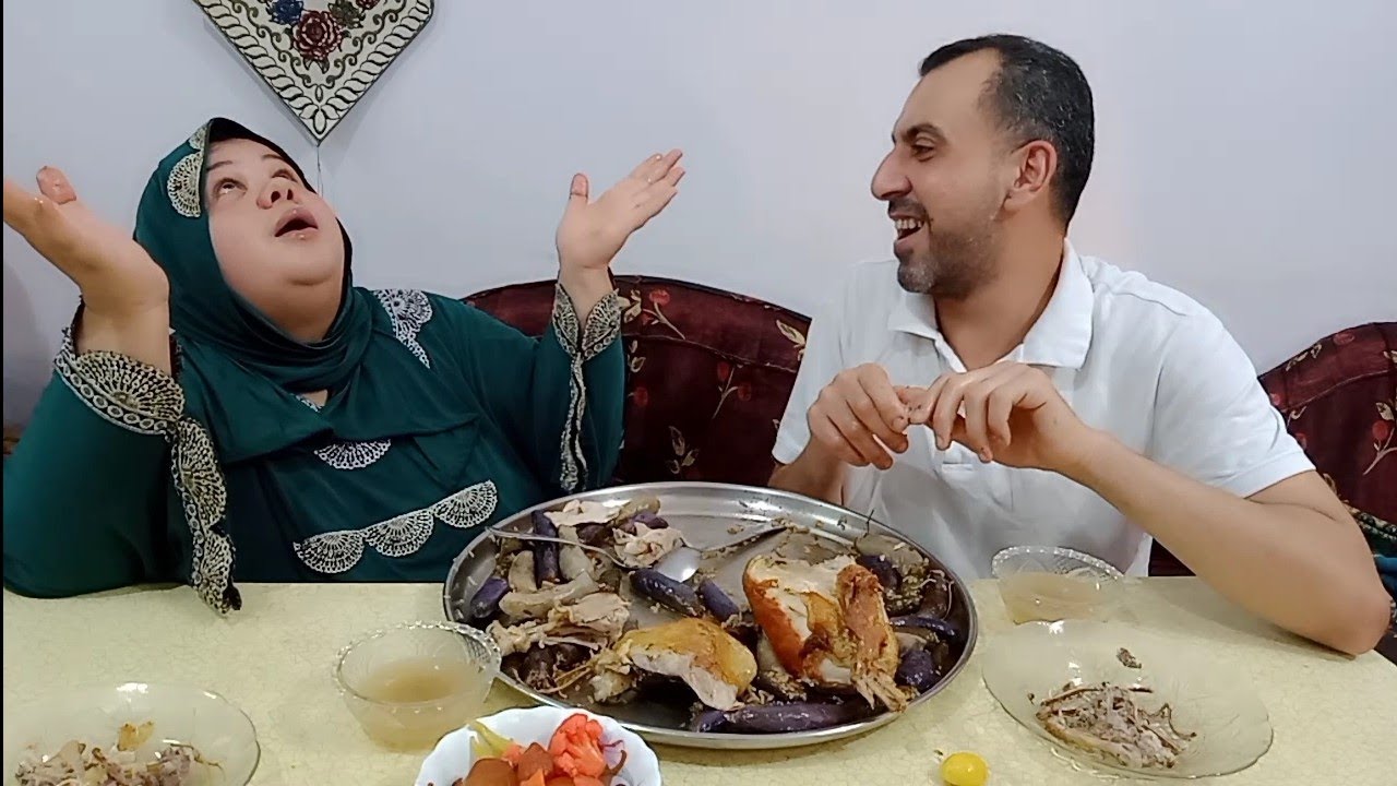 تحدي للأسف علي محشي وفرخه 2كيلو ومازن عمل حاجه غريبه علي شان انتم ديمنا بتظلموني شوفو يعينكم 😭😭😭😭😭