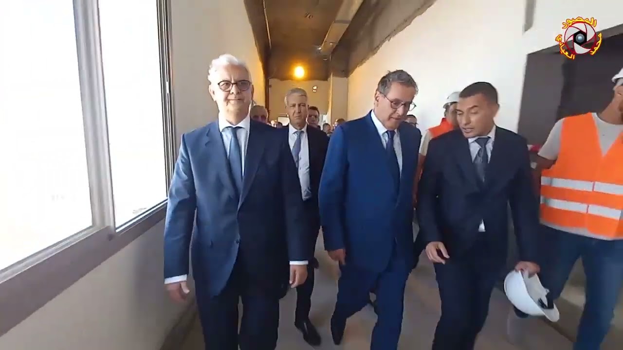 رئيس الحكومة عبد العزيز أخنوش في زيارة تفقدية لأشغال المستشفى الإقليمي تنغير