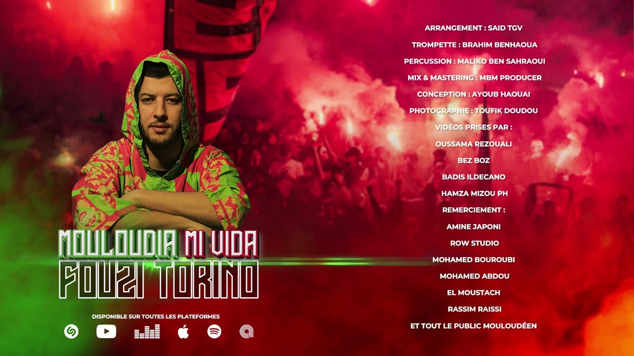 FOUZI TORINO - MOULOUDIA MI VIDA (Official Lyrics Video)