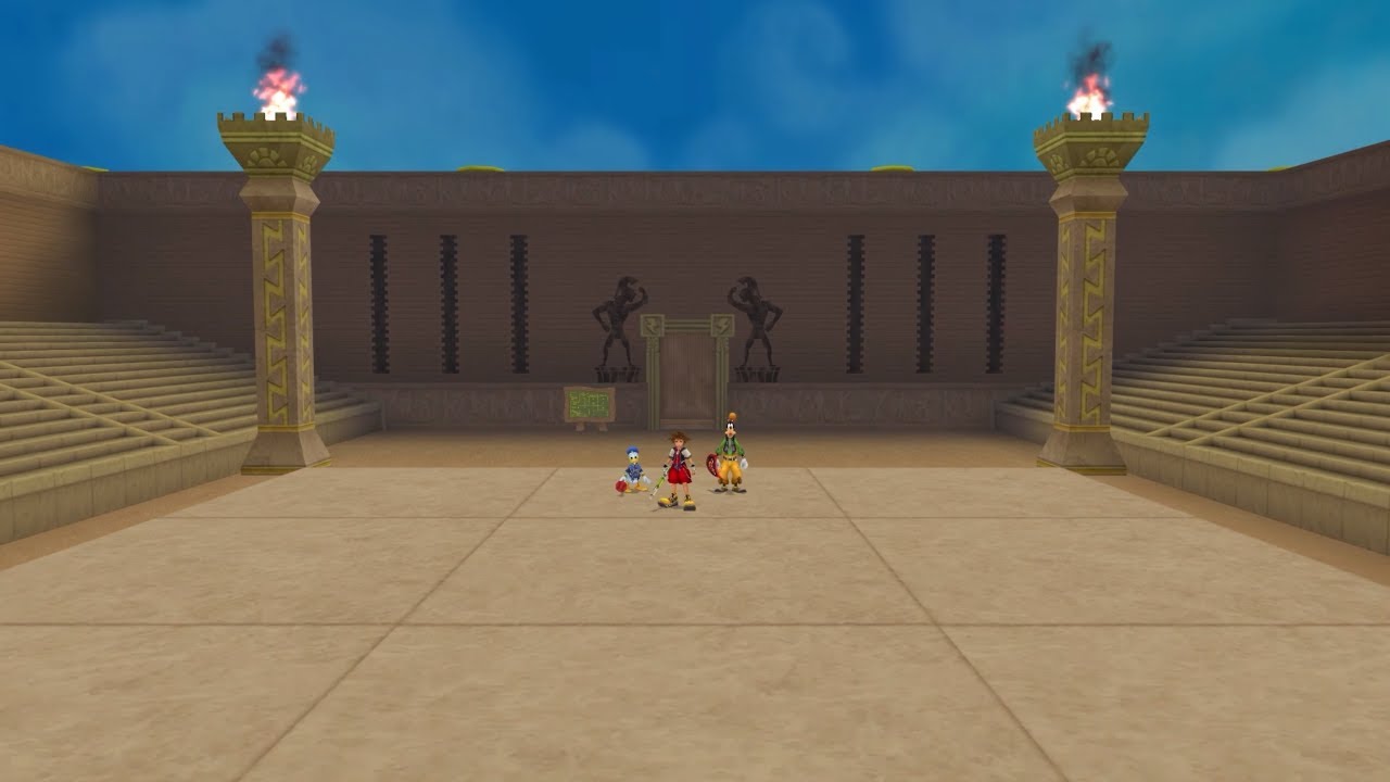 Kingdom Hearts Final Mix 100% Rewalkthrough Part 26 - Olympus Coliseum: Hercules Cup
