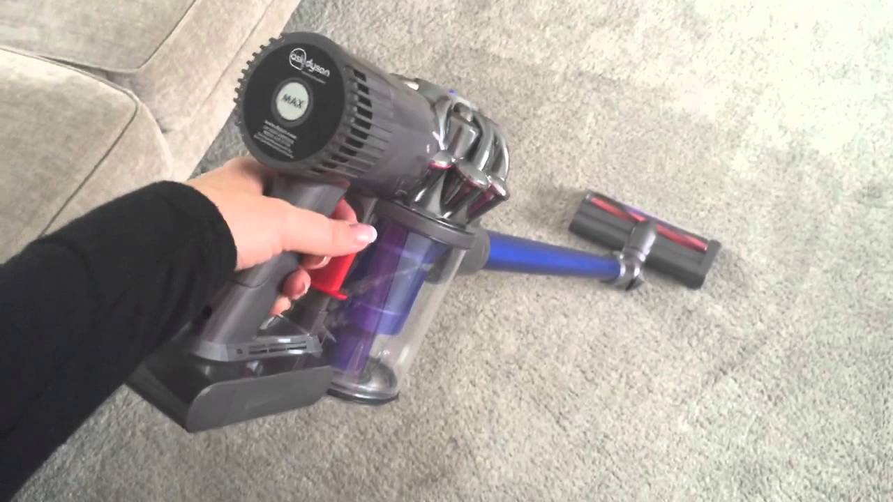Cordless vacuuming with the Dyson V6 Fluffy