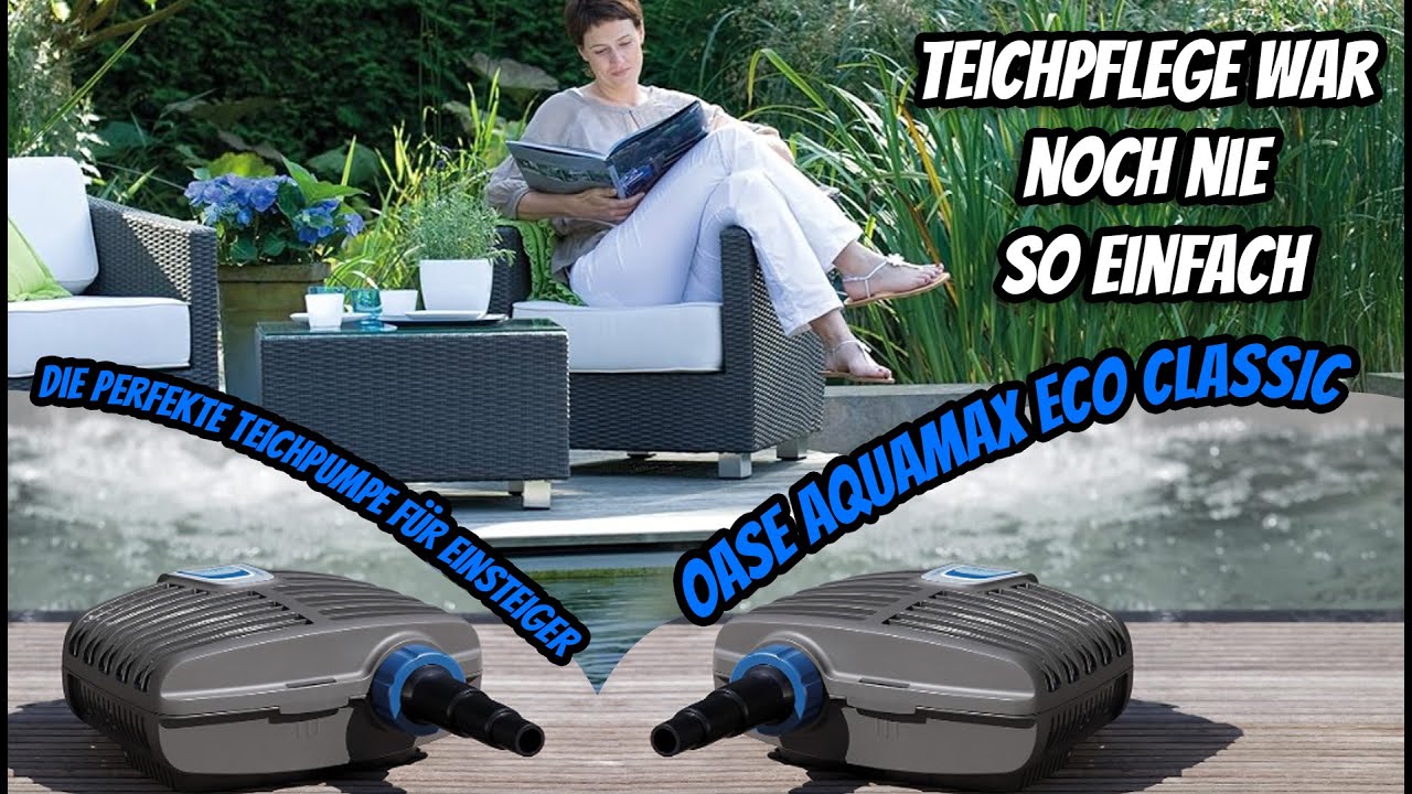OASE AquaMax Eco Classic erklärt: Die perfekte Teichpumpe für Einsteiger