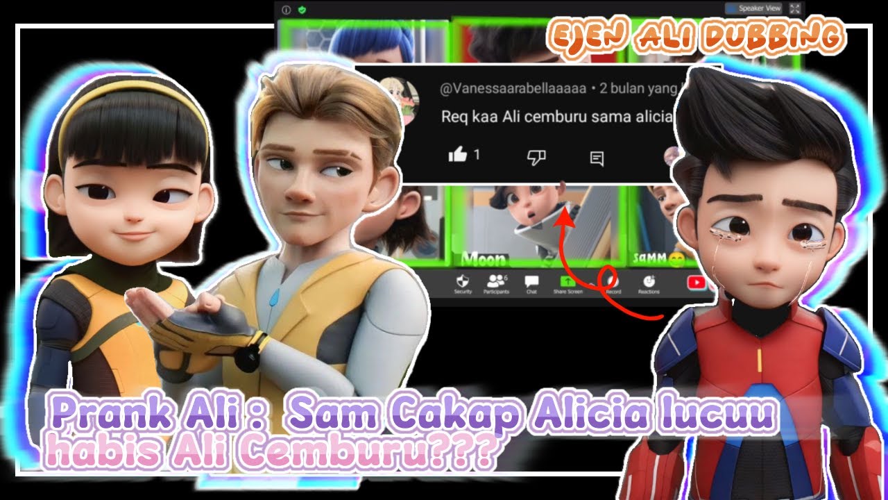 Ejen Ali Dubbing, Sian Ali Die teruss jee kene prank 🫂