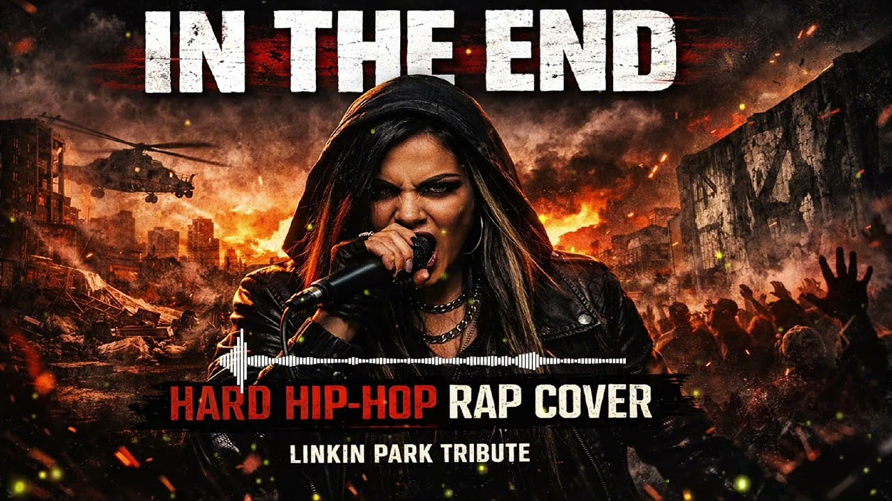 IN THE END – Hard HipHop Rap Cover | Female Vocal | Linkin Park Tribute