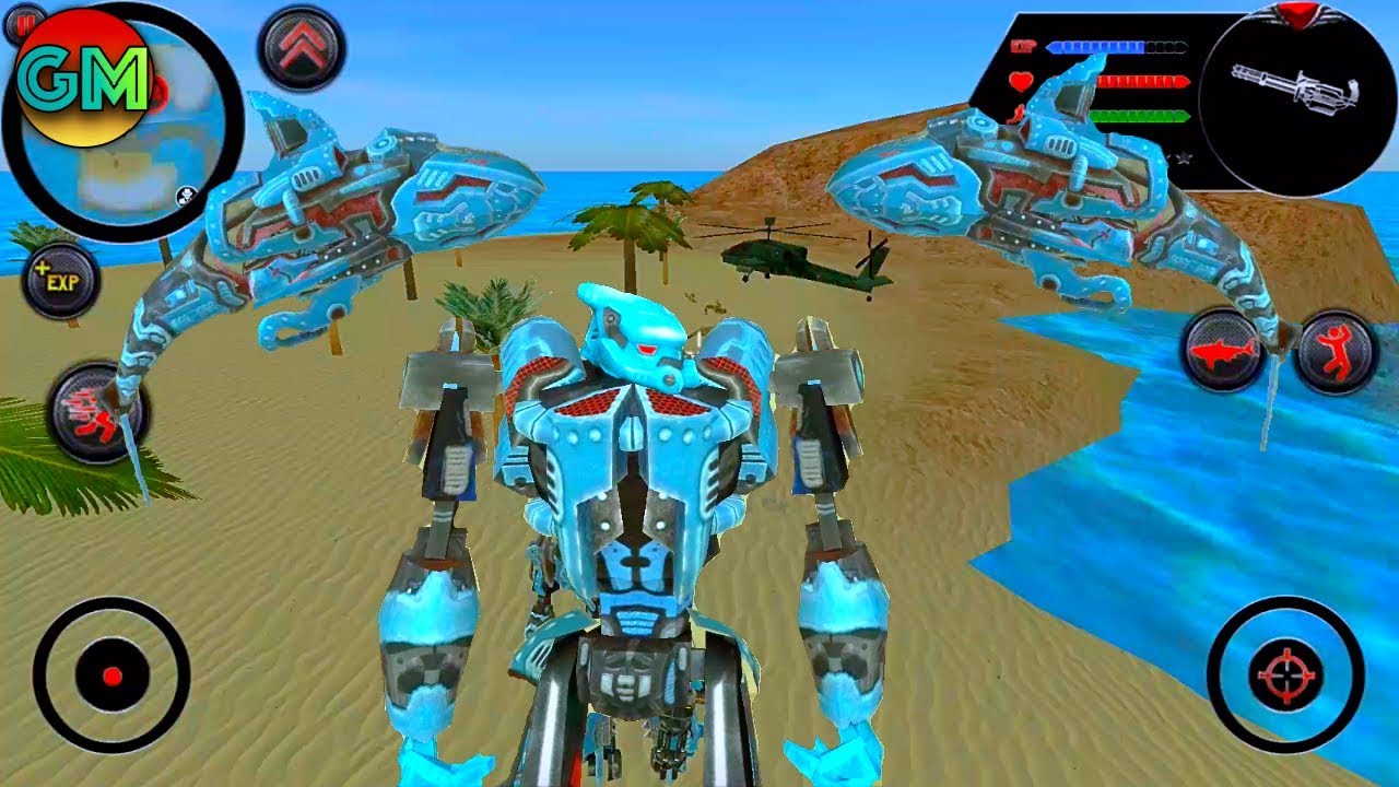 Robot Shark #  New Game | by Naxeex Corp | Android GamePlay FHD