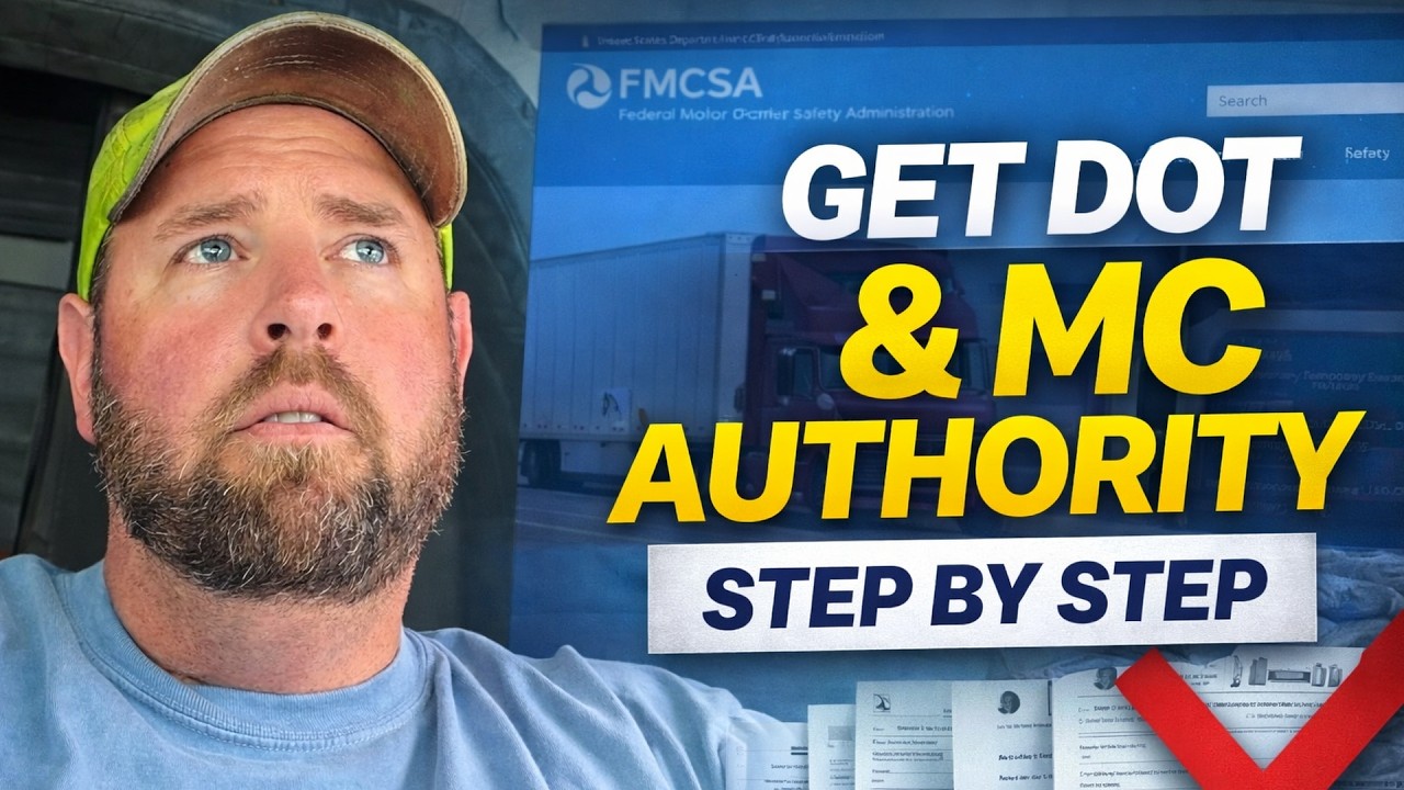 How to Get Your DOT Number & MC Authority (Full Walkthrough - Pre-MOTUS URS)