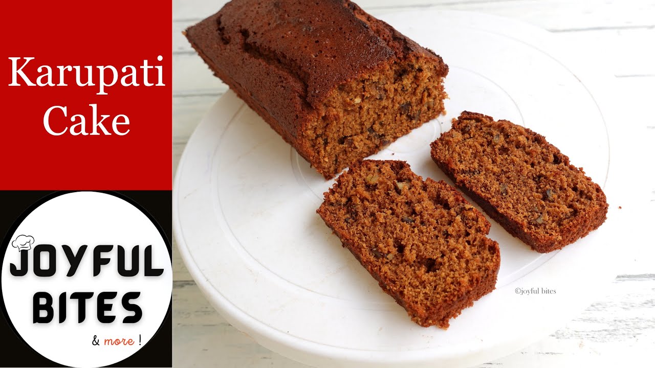 Karupati Cake | கருப்பட்டி கேக் | Palm Jaggery Cake