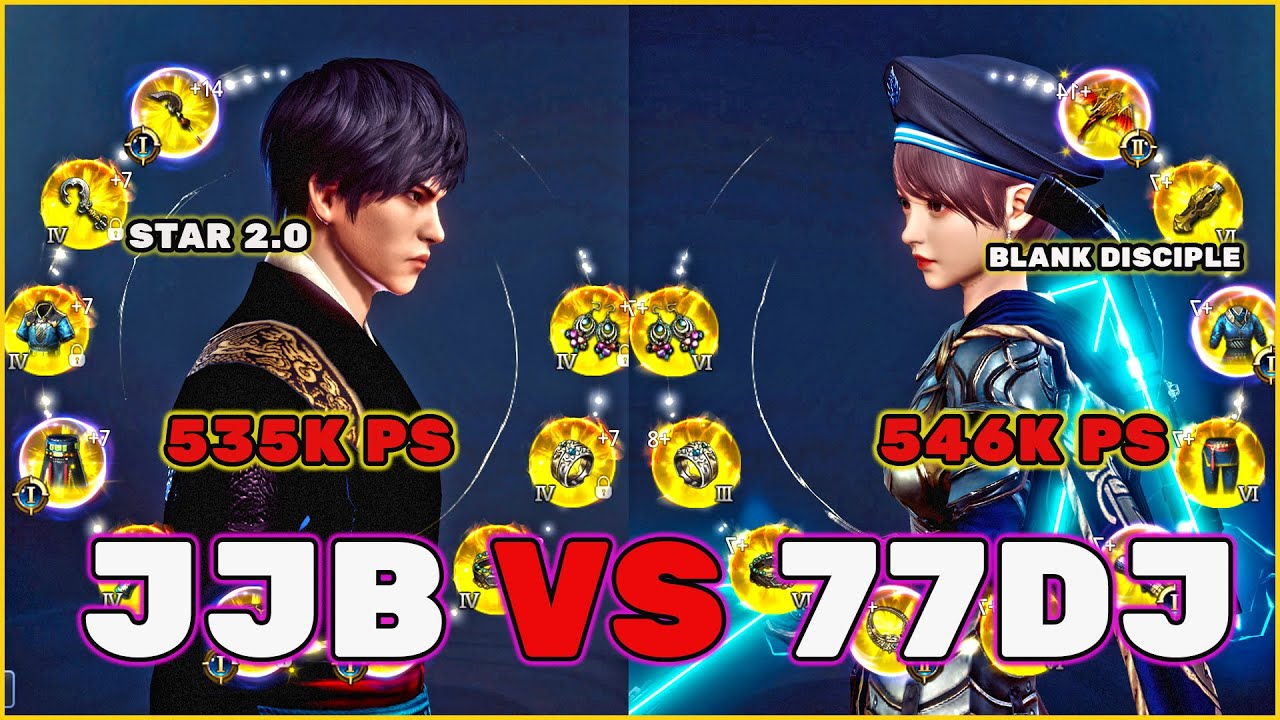JJB UNLI SKILL VS 77DEEJAY BRUST DMG  | 77DJ & FRIENDS VS JJB | FFAM VS SD/FW AT EU12 MS11 | MIR4