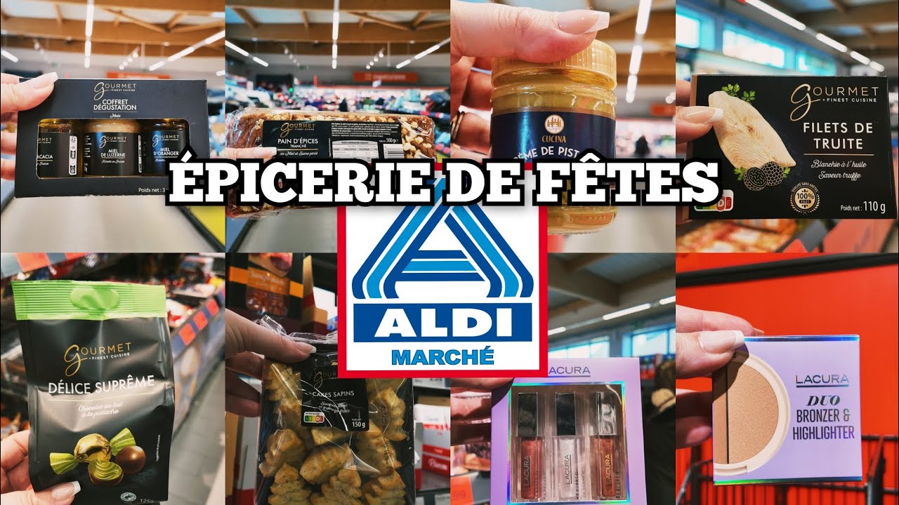 🎄ÉPICERIE DE FÊTES ET COSMÉTIQUES CHEZ ALDI 🛒 9 DÉCEMBRE 
